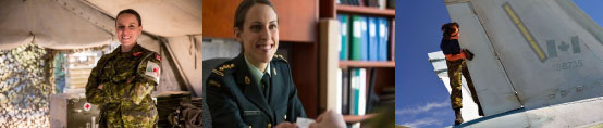Canadian Forces service women 