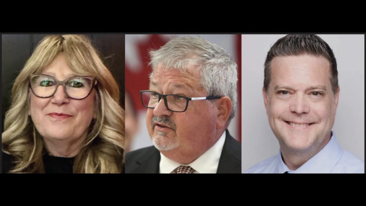 head shots of the three candidates